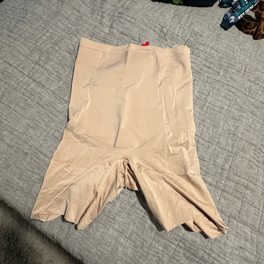 Beige Shapewear Shorts